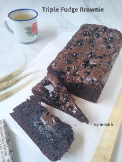 Foto resep Triple Fudge Brownie