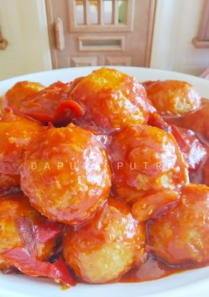 Foto resep Baso Tempe Siram Cabe