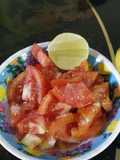 Tomat jeruk nipis segarrr