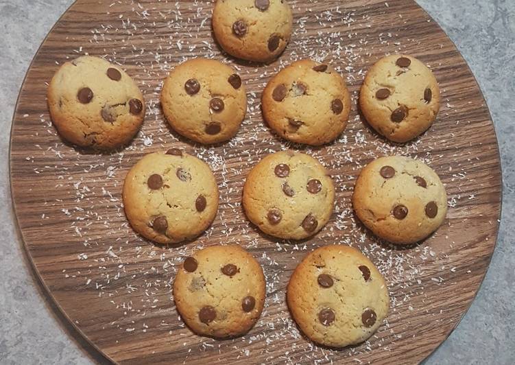 Recette De Cookies coco &amp; choco