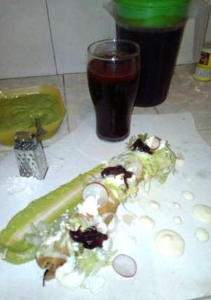 Una foto de Tacos de jamaica