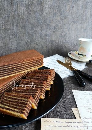 Foto resep Lapis Legit Coklat 6 Telur