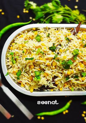 चना दाल पुलाव (Chana Dal Pulao recipe in Hindi) रेसिपी मुख्य फोटो