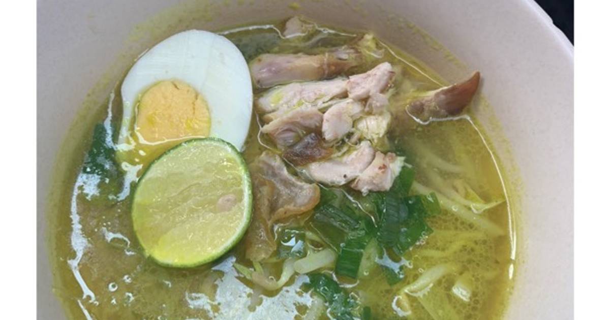 Resep Soto Ayam Kuah Bening Oleh Cans - Cookpad