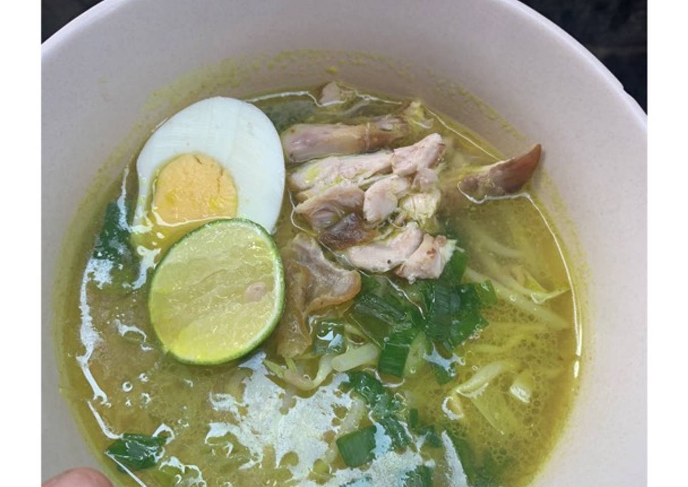 Soto Ayam Kuah Bening