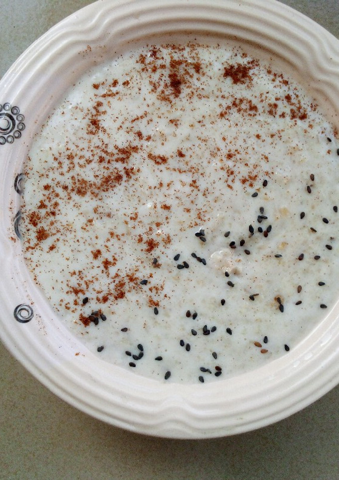 A picture of Oat pudding.