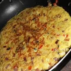 A picture of ¡Tortilla de papas y verduras!.