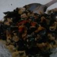 Tumis daun mengkudu tempe semangit