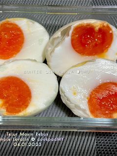 Gambar Telur Masin Rebus 10 Minit