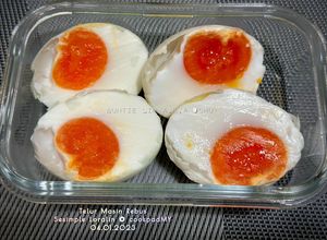 Gambar Telur Masin Rebus 10 Minit