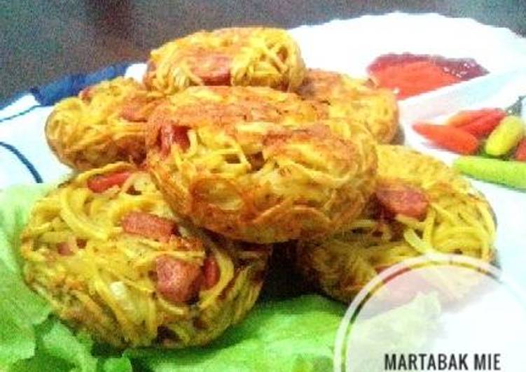Langkah Mudah untuk Menyiapkan Martabak Mie.. 😊 Anti Gagal