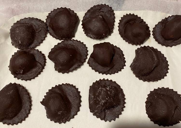How to Prepare Ultimate Tortelli al cioccolato in due versioni di ripieno