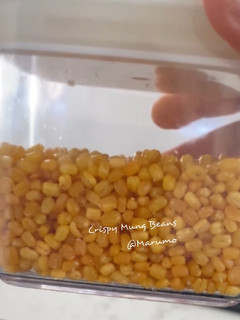 A picture of Crispy Mung Beans.