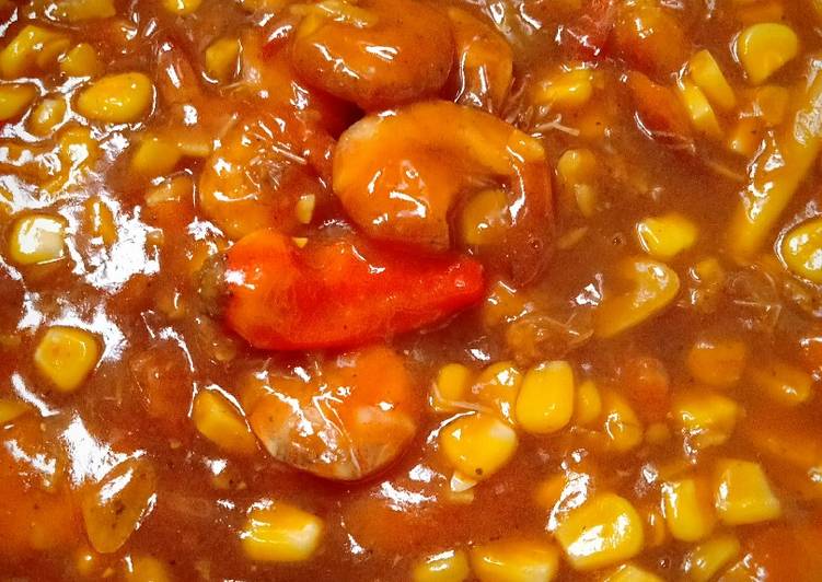 Resep Udang Asem Manis Pedas, Sempurna