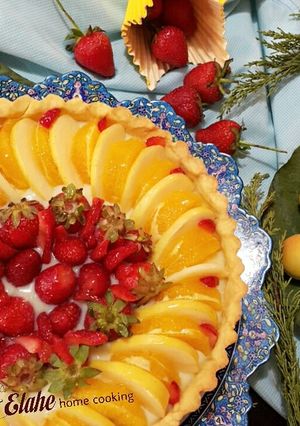 عکسی از دستور تارت میوه