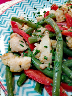 Foto principal de Pollo salteado con verduras al jengibre y salsa de ostras
