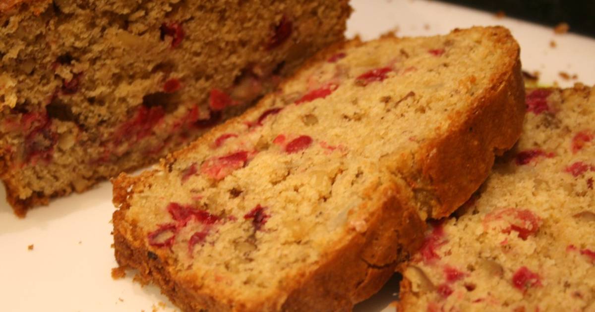 Cranberry Banana Walnut Bread Recipe by Justin - Cookpad