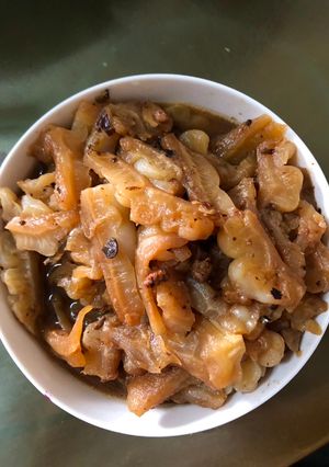 豆豉小魚干苦瓜 的食譜成品照片