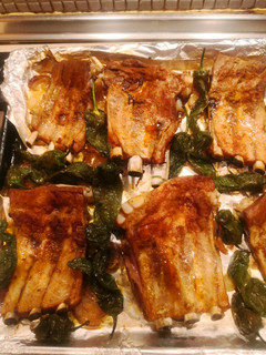 Una foto de Costillas de cerdo al horno