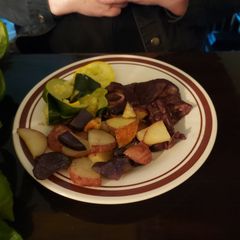 Instant Pot lamb shoulder chop A picture of Instant Pot lamb shoulder chop.