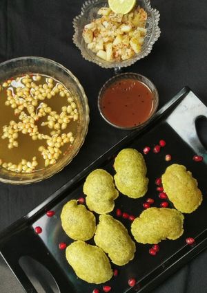 A picture of Spinach Semolina Batashe.