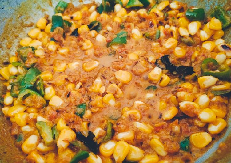 Easiest Way to Make Perfect Corn capsicum masala