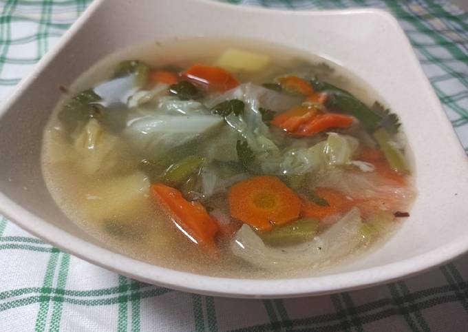 Cara Gampang Membuat Sayur Sop Segar Yang Laziss