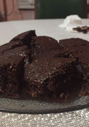 Una foto de Brownies de avena y arroz