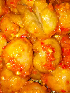 Foto resep Bakso goreng pedas pentol cetar resep mudah