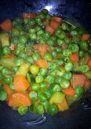 A picture of Vegetable curry #authormarathon #vegetablecontest.