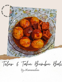 Foto resep Telur & Tahu Bumbu Bali