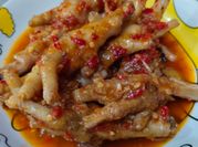 Gambar resep ceker ayam mercon