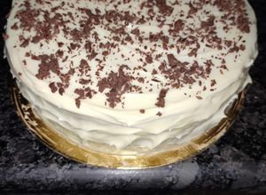 Foto de Bolo de Chocolate com Cobertura de Mascarpone