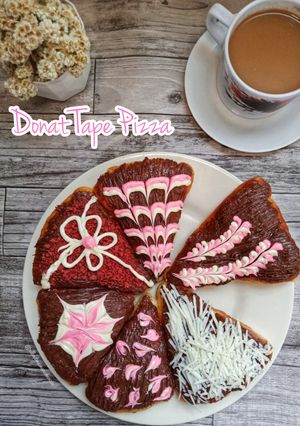 Foto resep Donat Tape Pizza