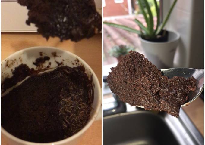 1 minute Chocolate mug brownie