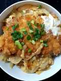 How to make yummy dishes 😊 "Katsudon Pork Cutlet Rice Bowl"