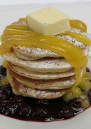 Foto resep Vanilla pancake semanis para pembaca