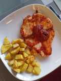 Pesce spada alla siciliana e patate al forno
