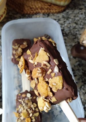 Una foto de Helados caseritos de chocolate