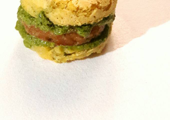 Dhokla Burger Recipe