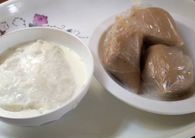 Easiest Way to Prepare Perfect Moi moi and pap