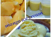 Gambar es krim mangga