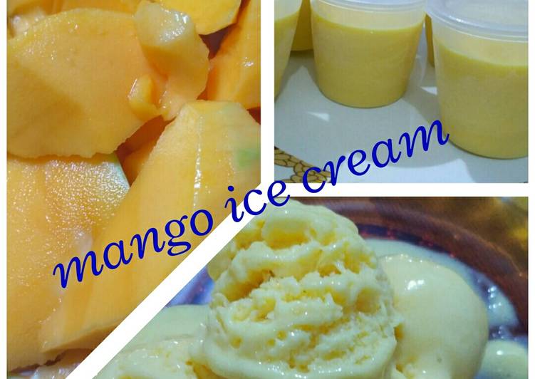 9 Resep: Mango Ice Cream homemade Simple yang Enak Banget!