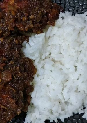 Foto resep Nasi ayam saus hitam madura