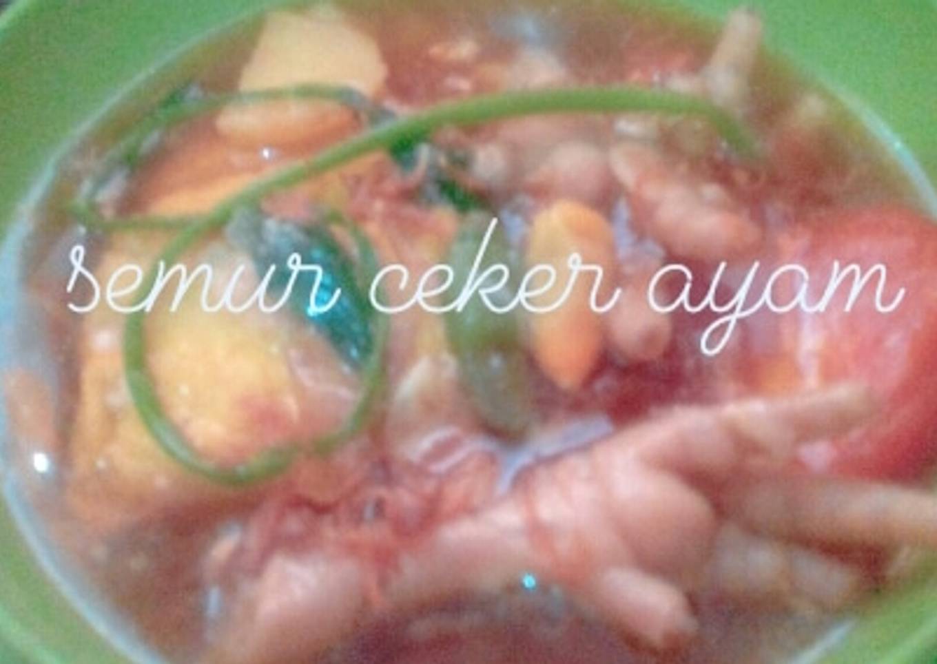 Semur ceker ayam