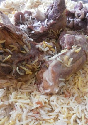 صورة لوصفة مندي لحم