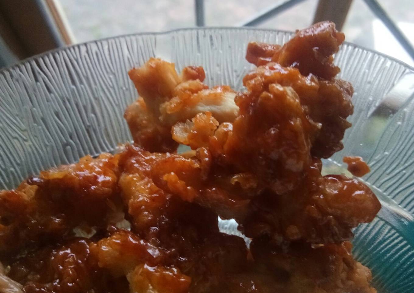Ayam Saus Madu ala (ala) Korea