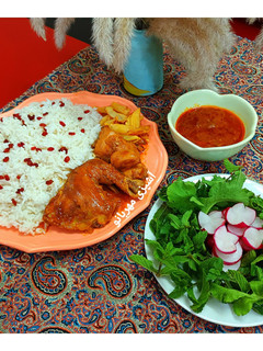 عکسی از دستور مرغ هندی