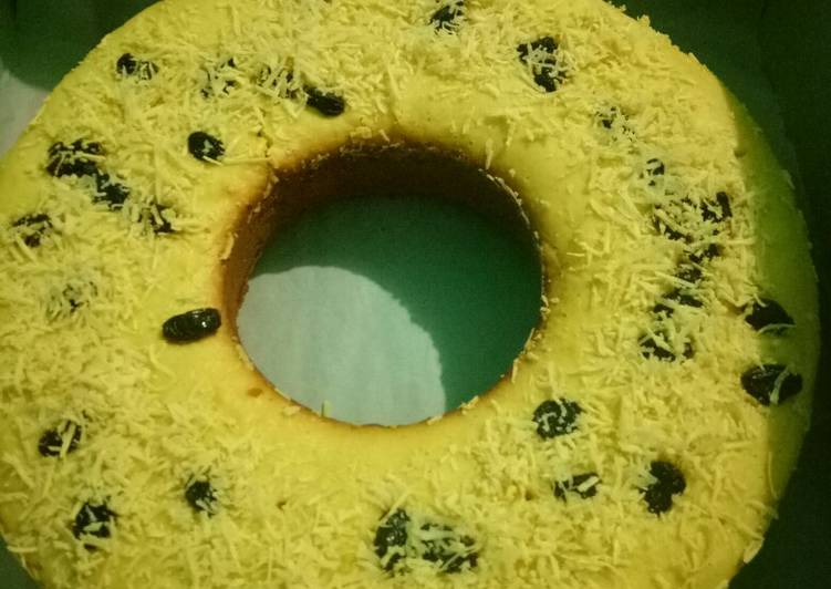 Bagaimana Membuat Cake Tape Singkong Keju Anti Gagal