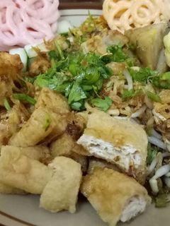 Foto resep Rujak mie Palembang edisi darurat 😂